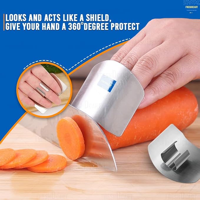 🖐️ ZELO RAFT™ SteelShield™ Finger Protector 🔪✨