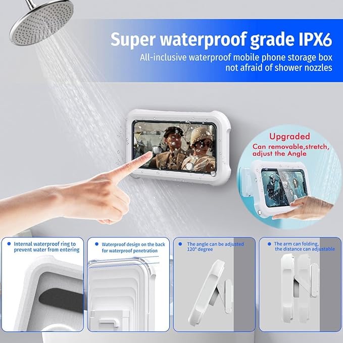 🛁ZELO RAFT™ AquaShield Waterproof Mobile Holder