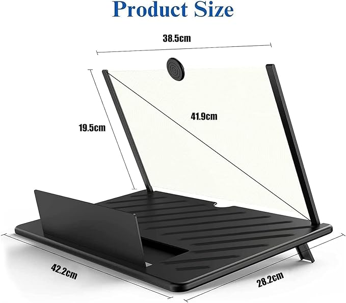 📱 ZELO RAFT™ VisionMax Pro™ 3D Mobile Screen Magnifier 🎬✨