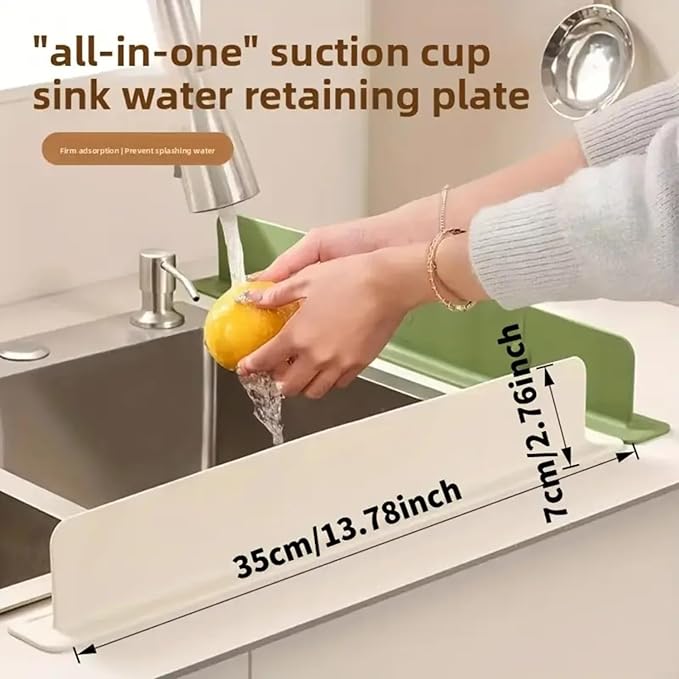 🧼 ZELO RAFT™ FlexiSink Guard™ Kitchen Splash Protector 💦✨