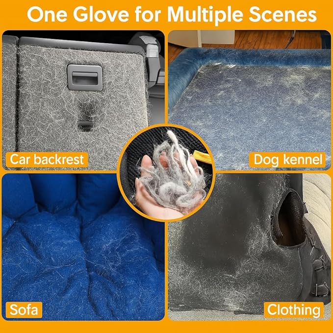 🐾 ZELO RAFT™ FurAway™ Pet Hair Remover Glove 🐶🐱✨
