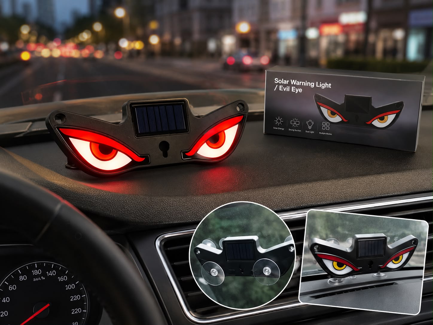 👁️☀️Solar Evil Eye™ Warning Light