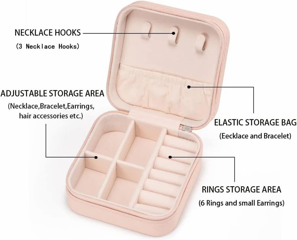 💼.ZELO RAFT™ Luxury Travel Jewelry Organizer Box 💎✨