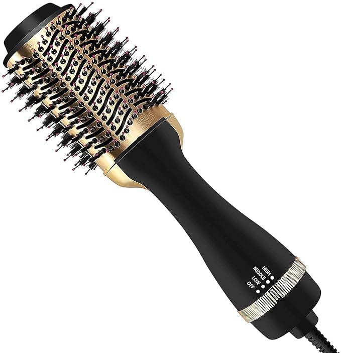 💇‍♀️ ZELO RAFT™ AirStyle Pro™ Supreme 3-in-1 Hot Air Brush 🔥✨