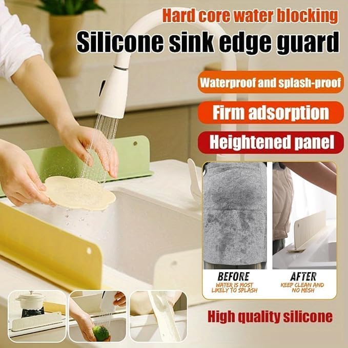 🧼 ZELO RAFT™ FlexiSink Guard™ Kitchen Splash Protector 💦✨