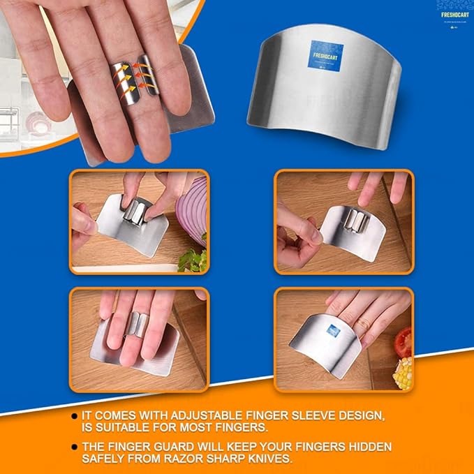 🖐️ ZELO RAFT™ SteelShield™ Finger Protector 🔪✨