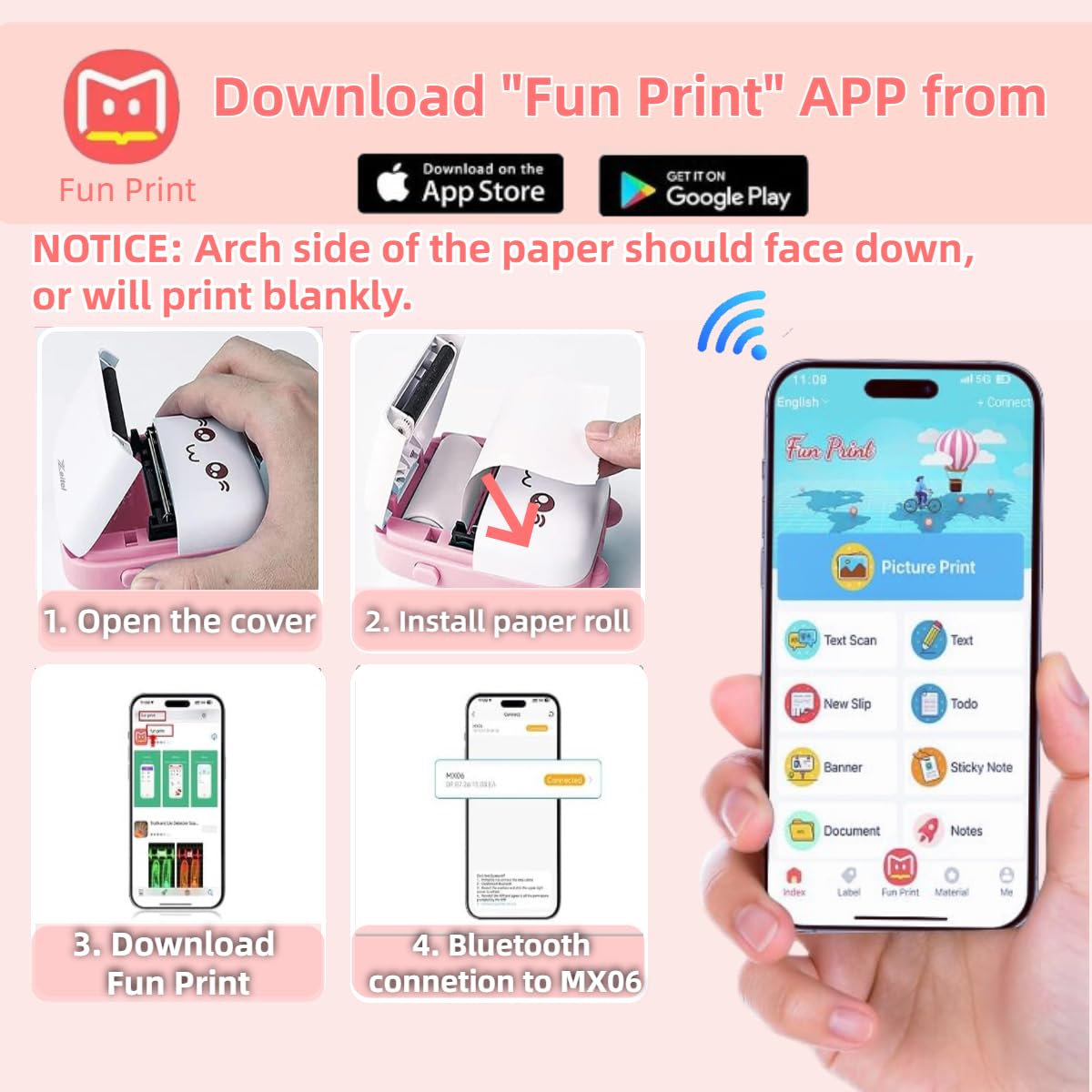 🐱ZELO RAFT™ MiniPrint Cat Thermal Printer