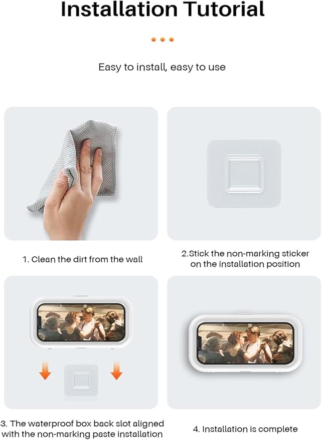 🛁ZELO RAFT™ AquaShield Waterproof Mobile Holder