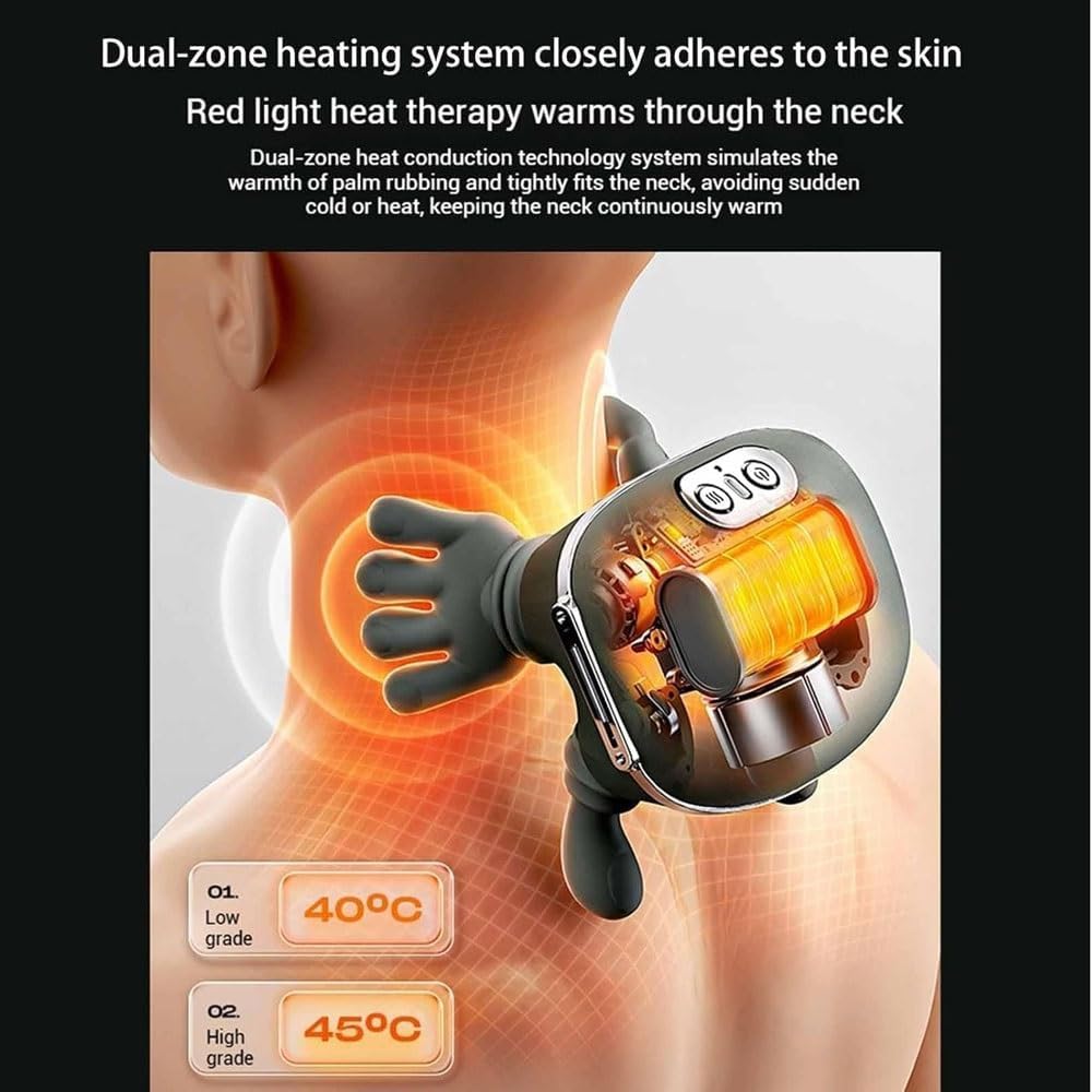 🟢 ZELO RAFT™ HugBeat Pro Smart Neck Massager