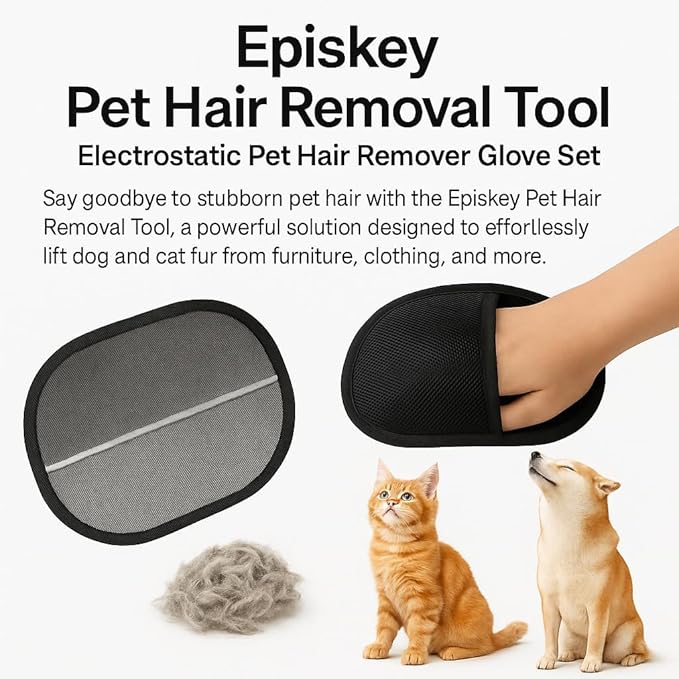 🐾 ZELO RAFT™ FurAway™ Pet Hair Remover Glove 🐶🐱✨