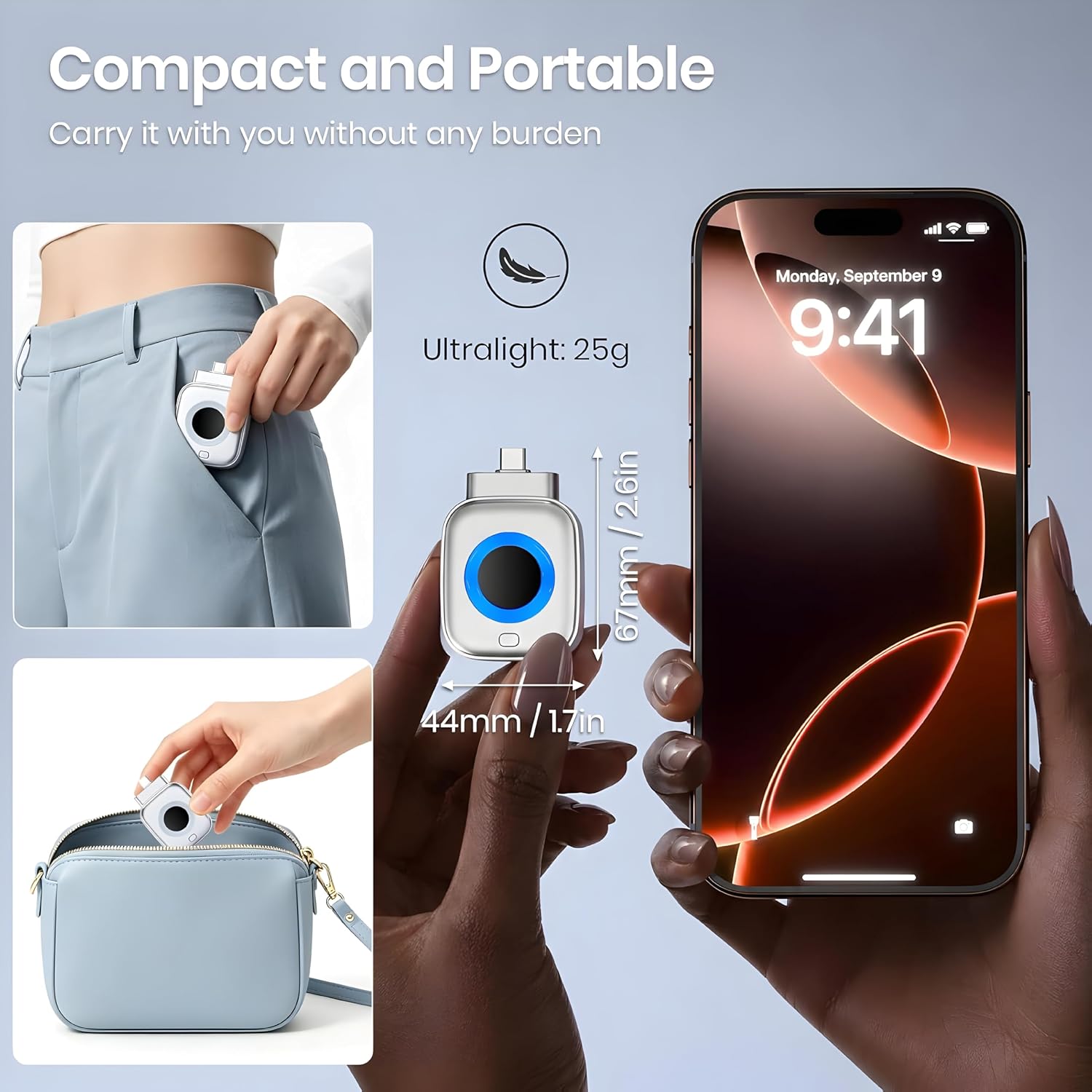 ⚡™ Magnetic Wireless Charger