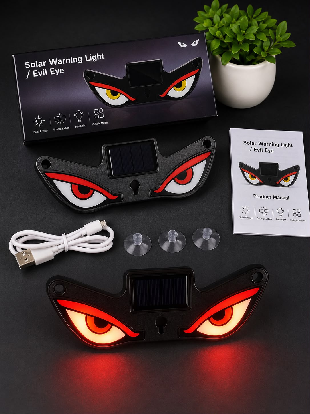 👁️☀️Solar Evil Eye™ Warning Light